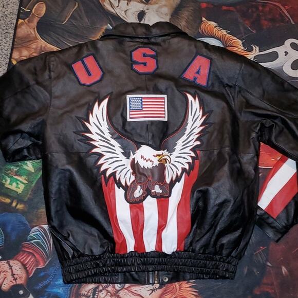 LEATHER JACKET - Picture 6 of 7